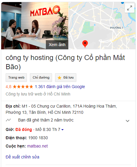 Seo Local, Dịch Vụ Xác Minh Google Map